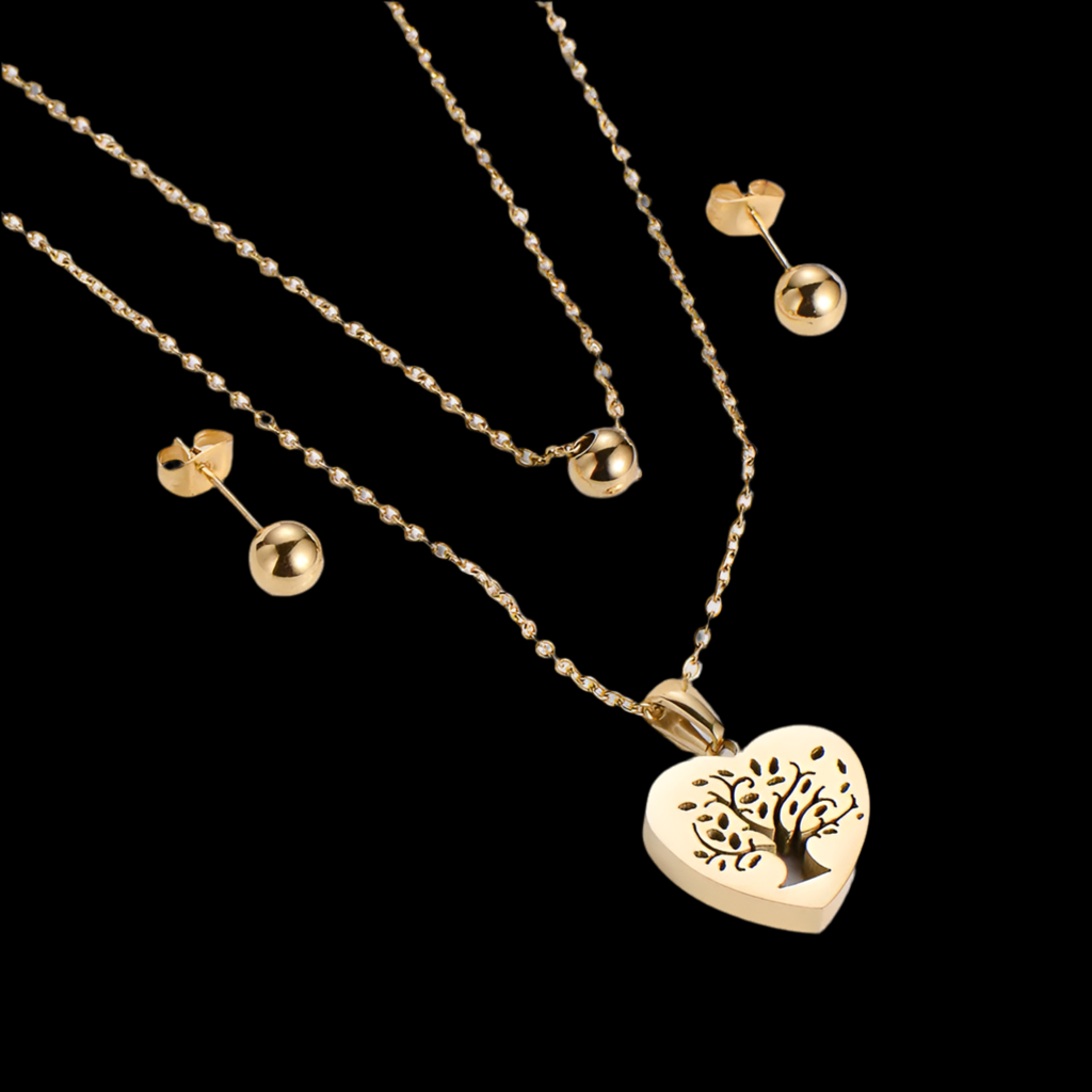 Conjunto de Constelación de estilo Coreano Acero Inoxidable.